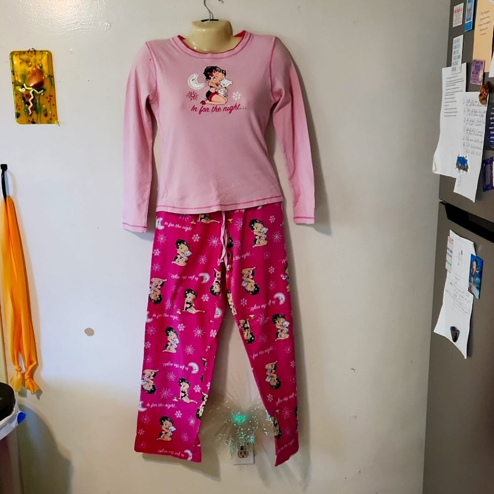 Betty Boop Pajamas, size small